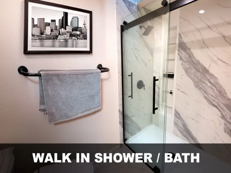 Walk-in showers and baths